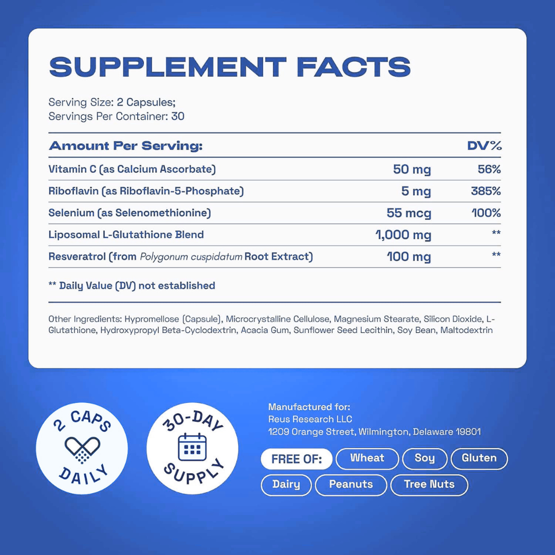 Liposomal Glutathione Supplement