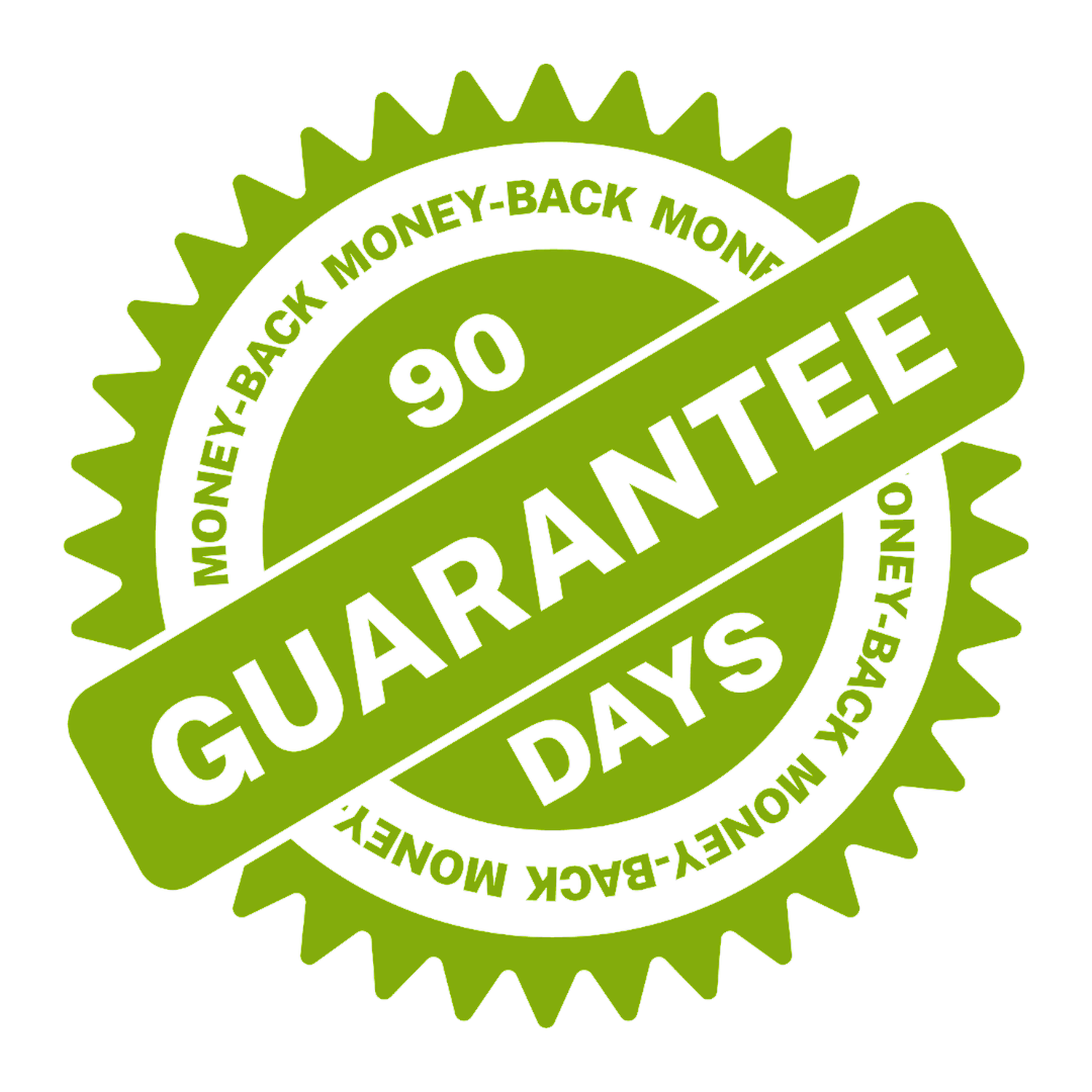 90-Day Money Back Guarantee
